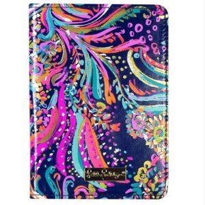 Lilly Pulitzer passport cover/holder/wallet NEW Paradise Found Beach Loot